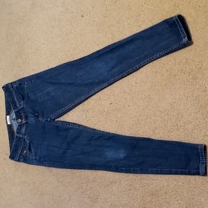 Hudson Collin signature skinny jeans, dark wash. Size 25 (Small, 0)